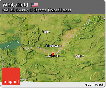 Satellite 3D Map of Whitefield