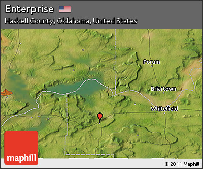 Satellite 3D Map of Enterprise