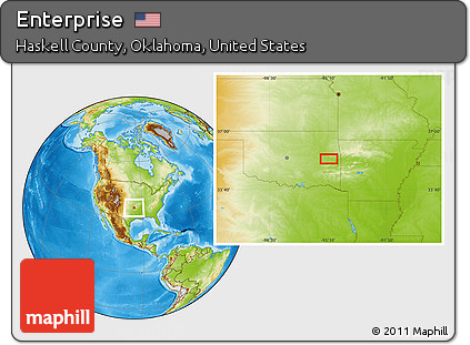 Physical Location Map of Enterprise