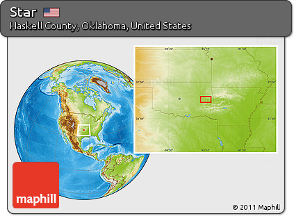 Physical Location Map of Star