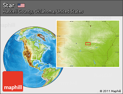 Physical Location Map of Star