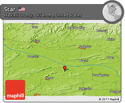 Physical Panoramic Map of Star