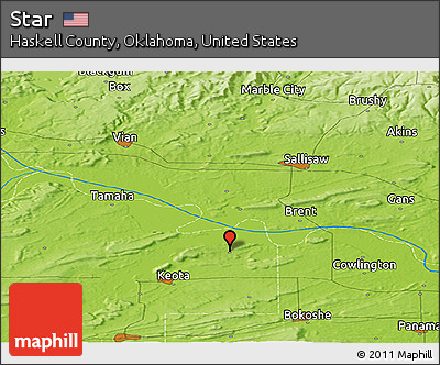 Physical Panoramic Map of Star