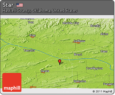 Physical Panoramic Map of Star