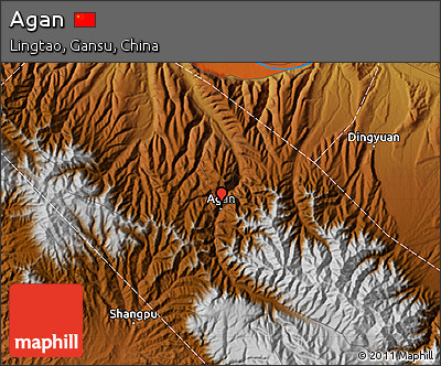 Physical Map of Agan