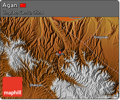 Physical Map of Agan