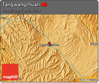 Political Map of Tangwangchuan