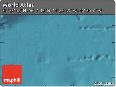 Satellite Map of the Area around 35° 52' 19" N, 10° 58' 29" W