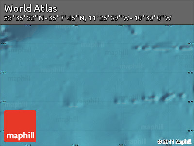 Satellite Map of the Area around 35° 52' 19" N, 10° 58' 29" W