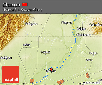 Physical Map of Chucun
