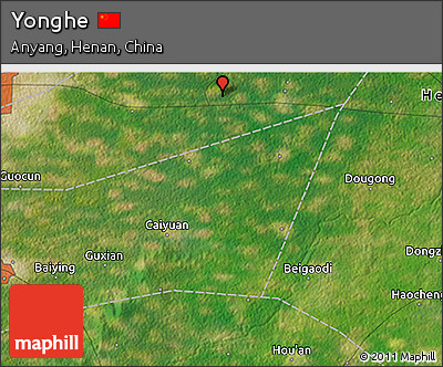 Satellite 3D Map of Yonghe