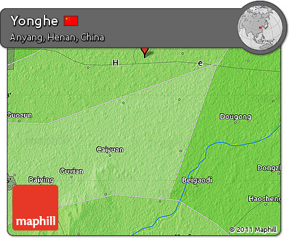 Political Map of Yonghe