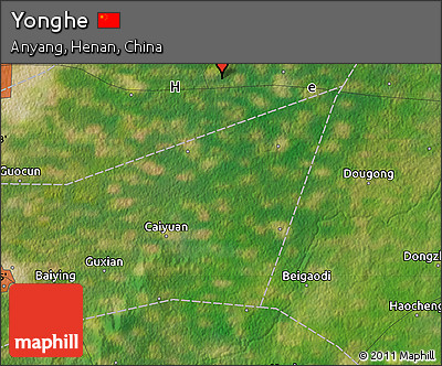 Satellite Map of Yonghe