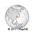 Outline Map of the Area around 35° 52' 19" N, 124° 10' 30" E, rectangular outline