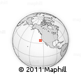 Outline Map of the Area around 35° 52' 19" N, 126° 34' 29" W, rectangular outline