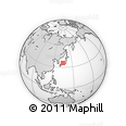Outline Map of Ine, rectangular outline