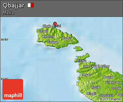Physical Map of Qbajjar
