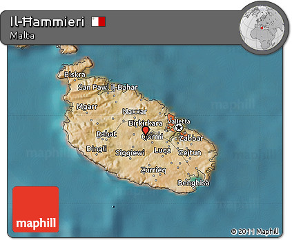 Satellite Map of Il-Ħammieri