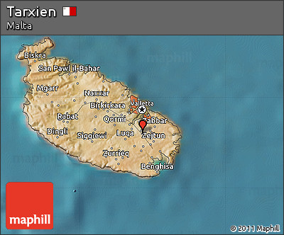 Satellite Map of Tarxien