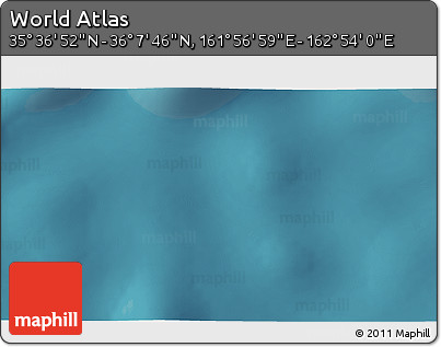 Satellite 3D Map of the Area around 35° 52' 19" N, 162° 25' 30" E