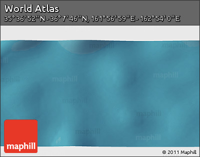 Satellite 3D Map of the Area around 35° 52' 19" N, 162° 25' 30" E
