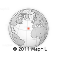Outline Map of the Area around 35° 52' 19" N, 24° 34' 30" W, rectangular outline