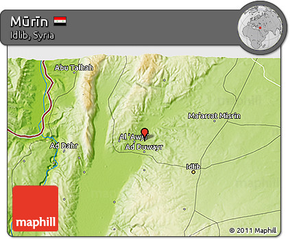 Physical 3D Map of Mūrīn