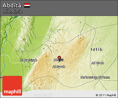 Physical 3D Map of Abdītā
