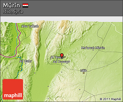 Physical 3D Map of Mūrīn