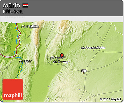 Physical 3D Map of Mūrīn