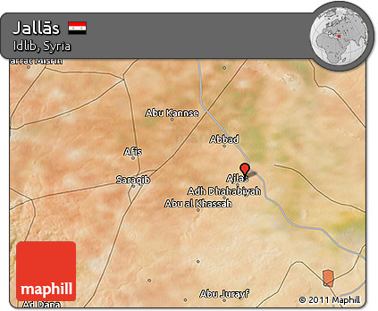 Satellite 3D Map of Jallās