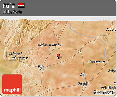 Satellite 3D Map of Fū`ā
