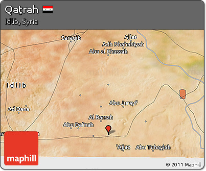Satellite 3D Map of Qaţrah