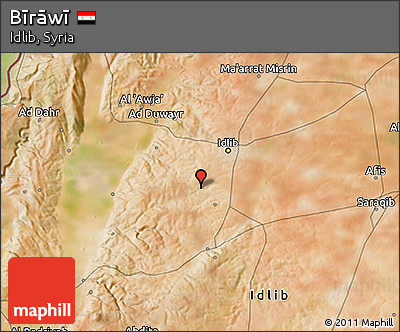 Satellite 3D Map of Bīrāwī