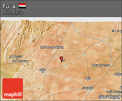 Satellite 3D Map of Fū`ā