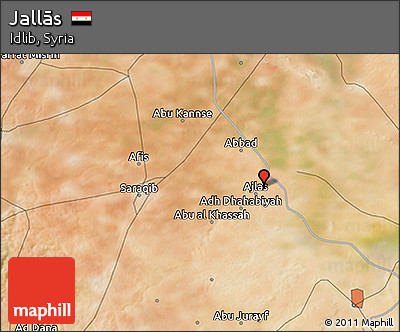 Satellite 3D Map of Jallās