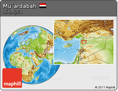 Physical Location Map of Mu`ardabah
