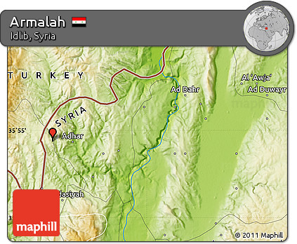 Physical Map of Armalah