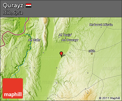 Physical Map of Qurayz