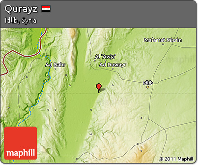 Physical Map of Qurayz
