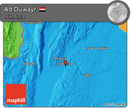 Political Map of Ad Duwayr