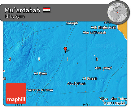 Political Map of Mu`ardabah