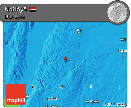 Political Map of Naḩlāyā