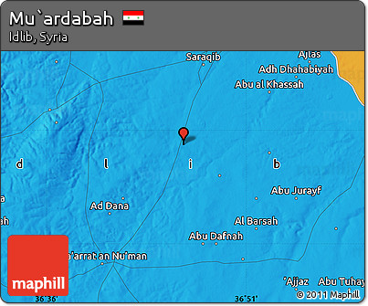 Political Map of Mu`ardabah