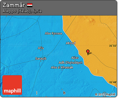 Political Map of Zammār