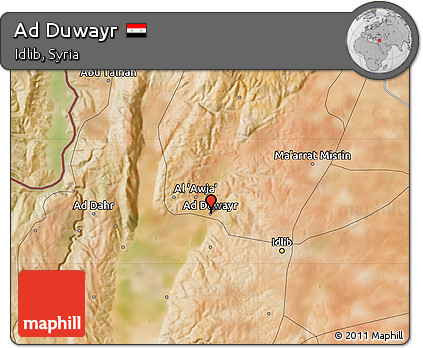 Satellite Map of Ad Duwayr