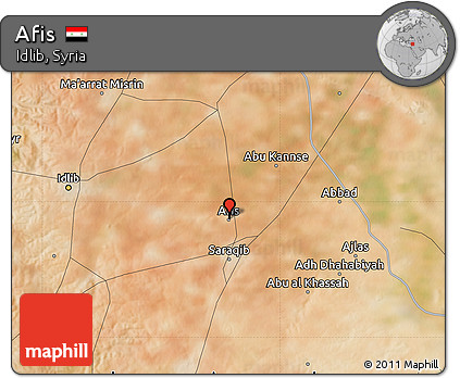 Satellite Map of Afis