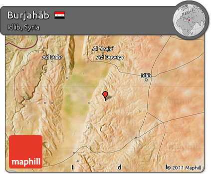 Satellite Map of Burjahāb