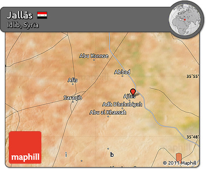 Satellite Map of Jallās