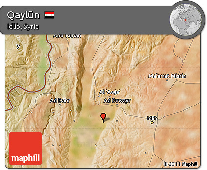 Satellite Map of Qaylūn